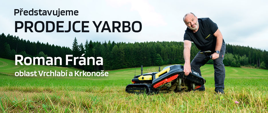 Představujeme prodejce Yarbo pro oblast Vrchlabí a Krkonoše.