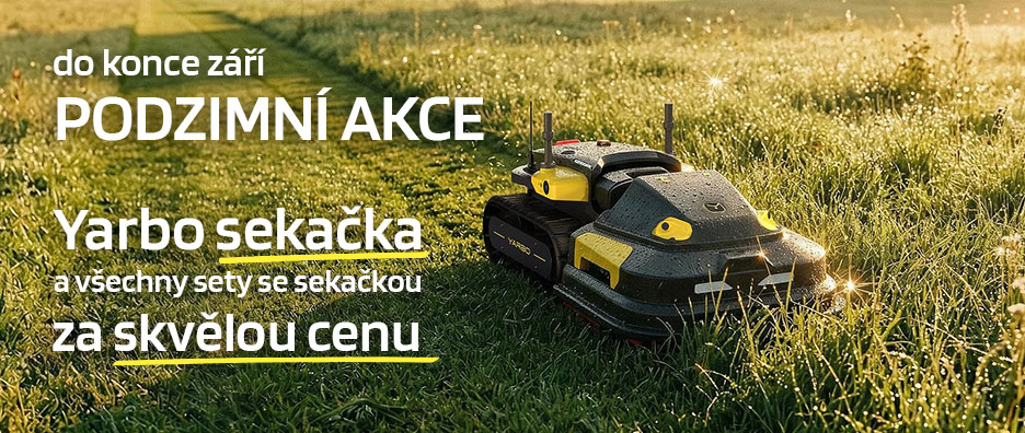 Yarbo sekačka zvýhodněná cena